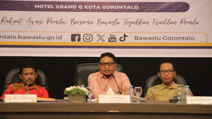 Bawaslu Provinsi Gorontalo Gelar Rakernis Persiapan Pengawasan Pungut Hitung Pemilu 2024