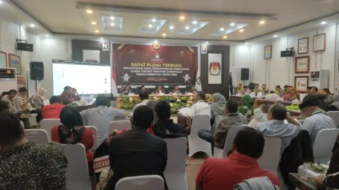 Bawaslu Provinsi Gorontalo Awasi Langsung Rekapitulasi Perolehan Suara Pemilu 2024
