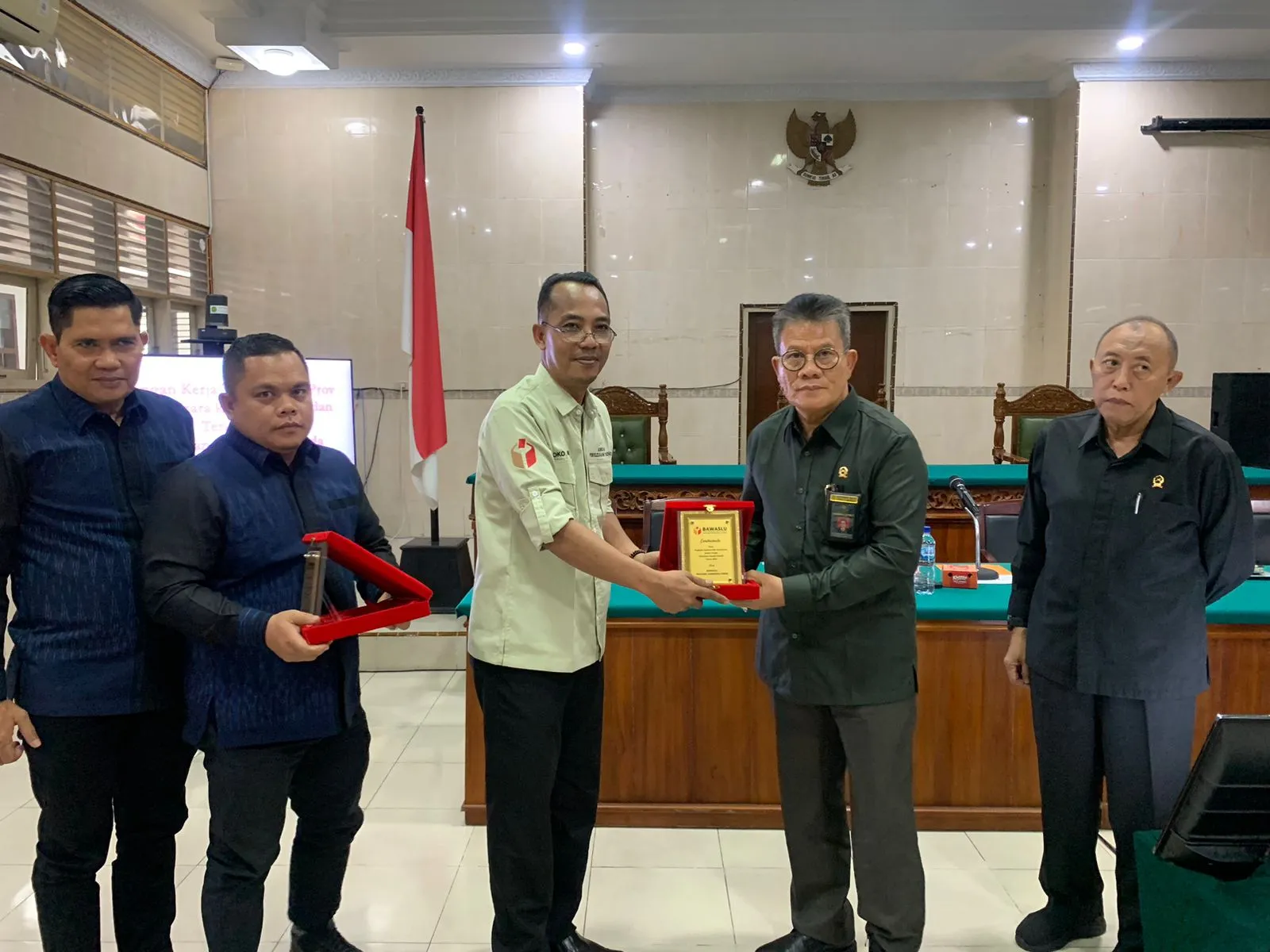 Persiapan Penyelesaian Sengketa Proses Pemilihan, Bawaslu Sumut Audensi ke PTTUN Medan.