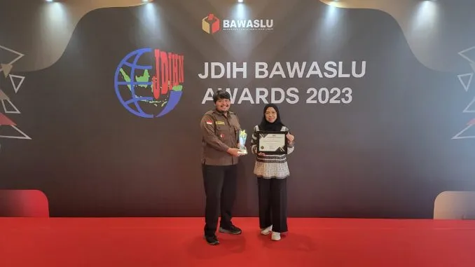 Bawaslu Provinsi Gorontalo Raih Pengelolaan JDIH Terbaik