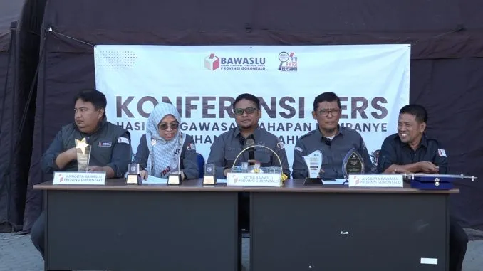 Bawaslu Provinsi Gorontalo Sampaikan Hasil Pengawasan Tahapan Kampanye Pemilu