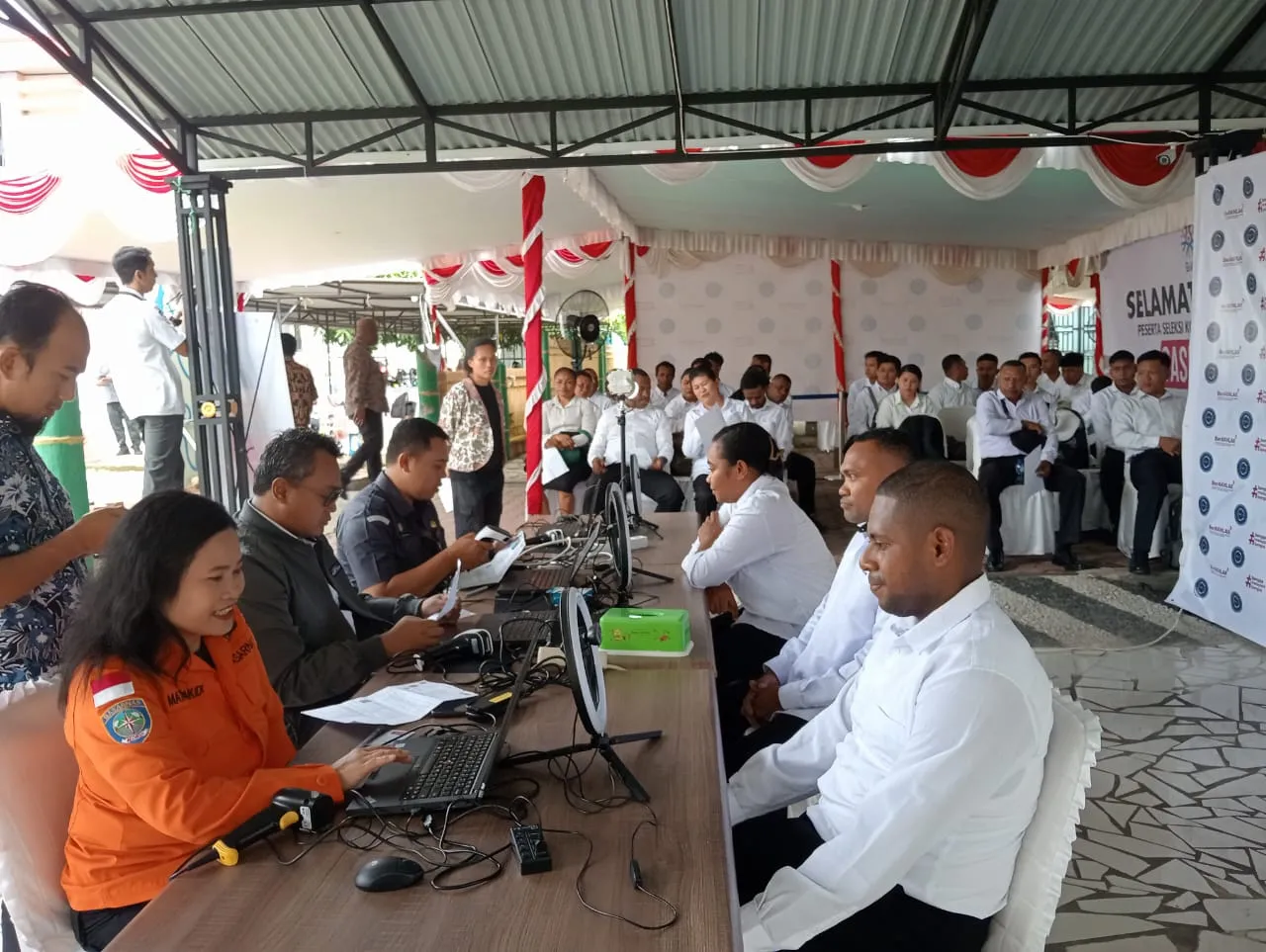 Sebanyak 15 Peserta CPPPK Bawaslu Papua Barat Gelombang 2 Ikuti Tes Seleksi Kompetensi di BKN Manokwari