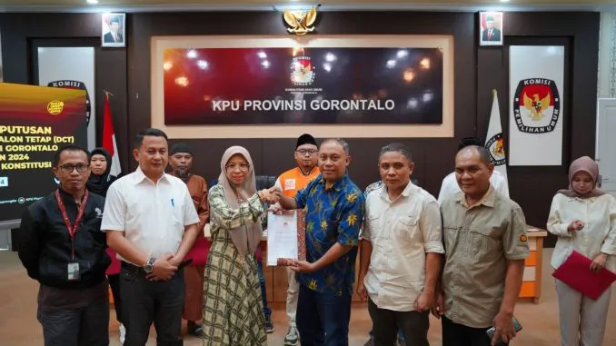 Bawaslu Gorontalo Awasi Proses Penyerahan SK DCT