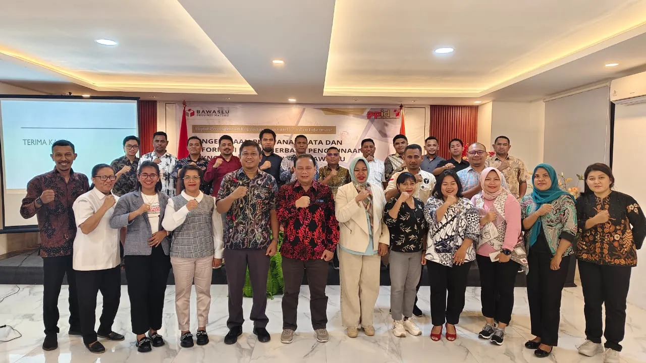 Bawaslu Maluku Helat Rapat Peningkatan Kapasitas PPID, Astuti: Capai Informatif, Pahami Regulasi Dengan Baik