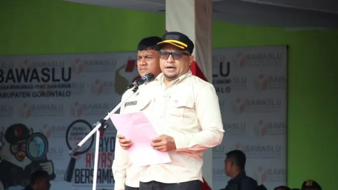 Sukseskan Pemilu Tahun 2024, Bawaslu Provinsi Gorontalo Gelar Apel Siaga Pengawasan